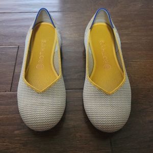 Rothy's Sunflower Yellow Size 9.5 Flats